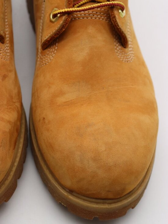 Timberland 6 Inch Premium Men\'s Size 9.5 M Boot Wheat Nubuck Leather Lace Up main image 10